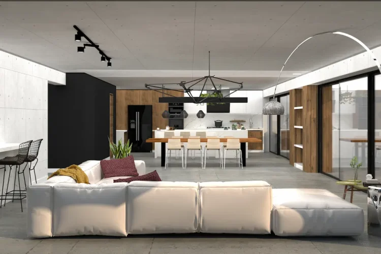 Proyecto de Diseño de Interiores Sala Comedor CCN
